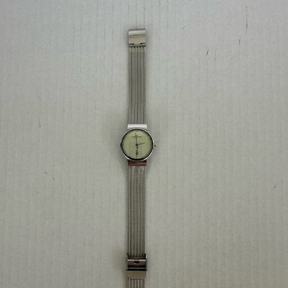 Skagen Silver-Tone Mesh Watch - Picture 10 of 11